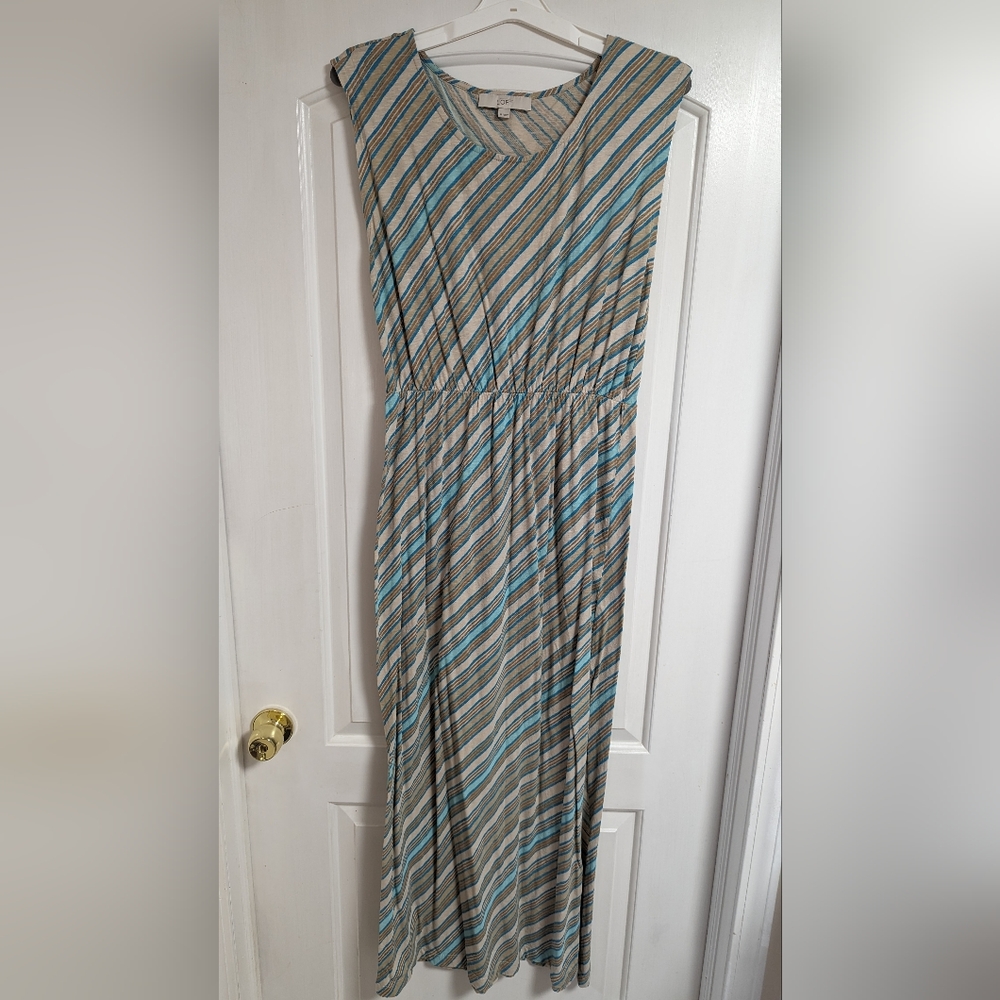 Ann Taylor Loft Sleeveless Maxi Dress